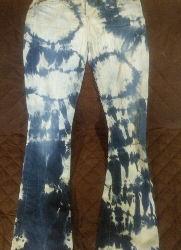 CofH bleach-dyed jeans.. NWOT
